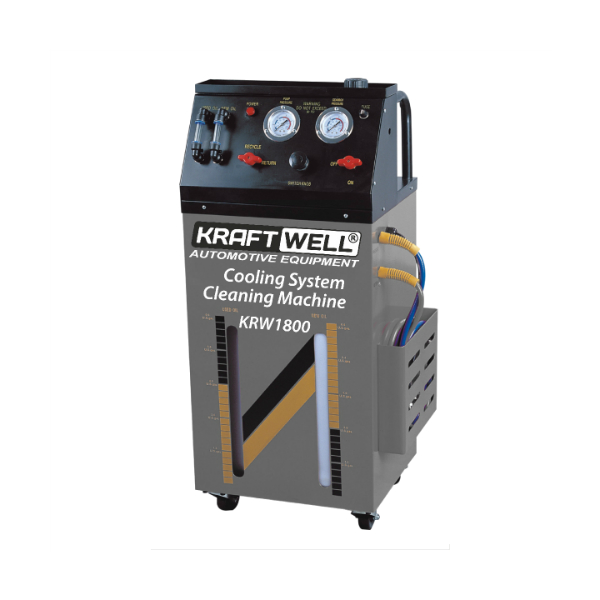 KraftWell KRW1800 Установка для замены охлаждающей жидкости электрическая